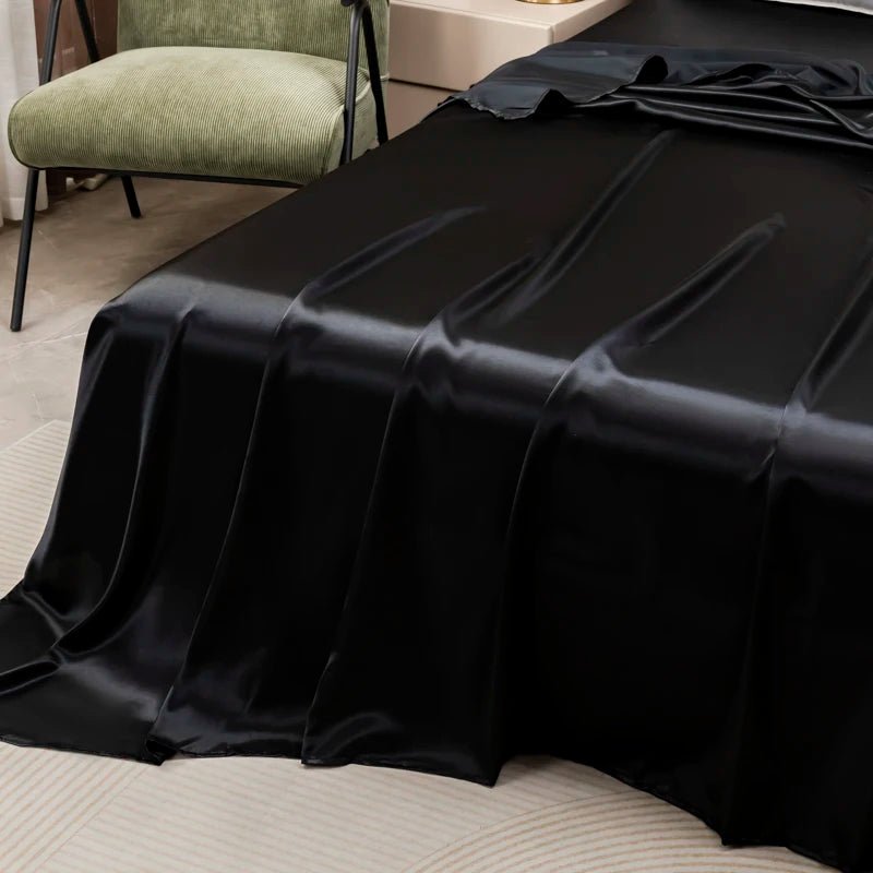 ChillDream Ultra-Smooth Satin Bedding Ensemble for Comfort