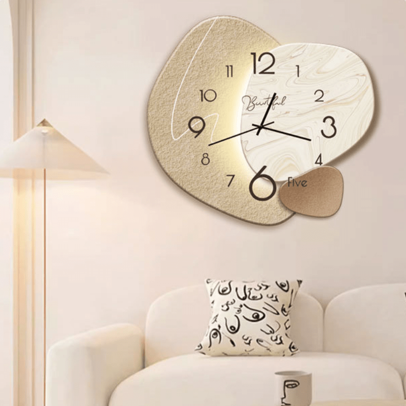 SereneScape Modern Wall Clock with Silent Movement