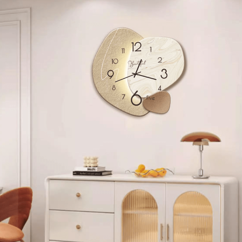 SereneScape Modern Wall Clock with Silent Movement