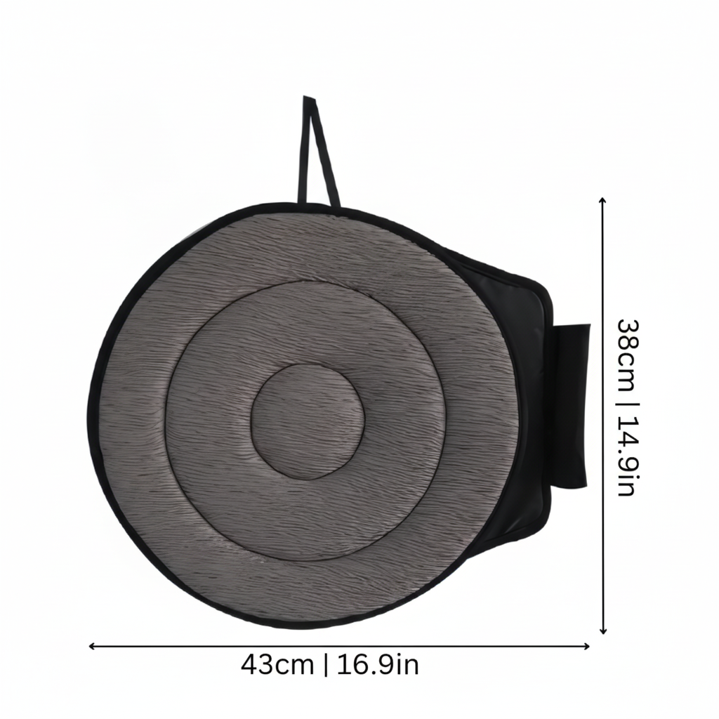 360-Degree Rotating Comfort Cushion for Easy Seating