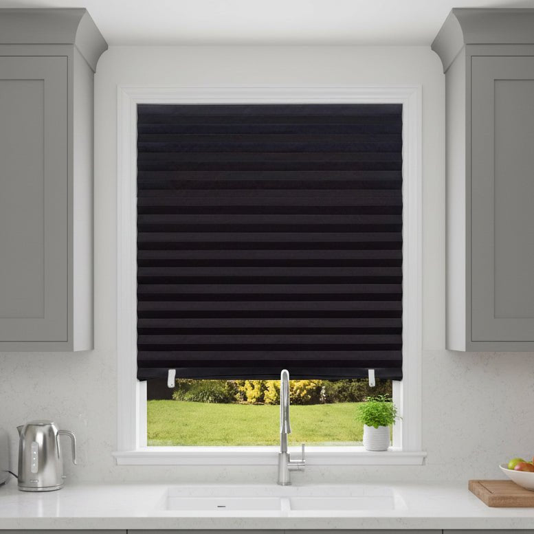LightGuard Self-Adhesive Pleated Blinds for Privacy & Comfort
