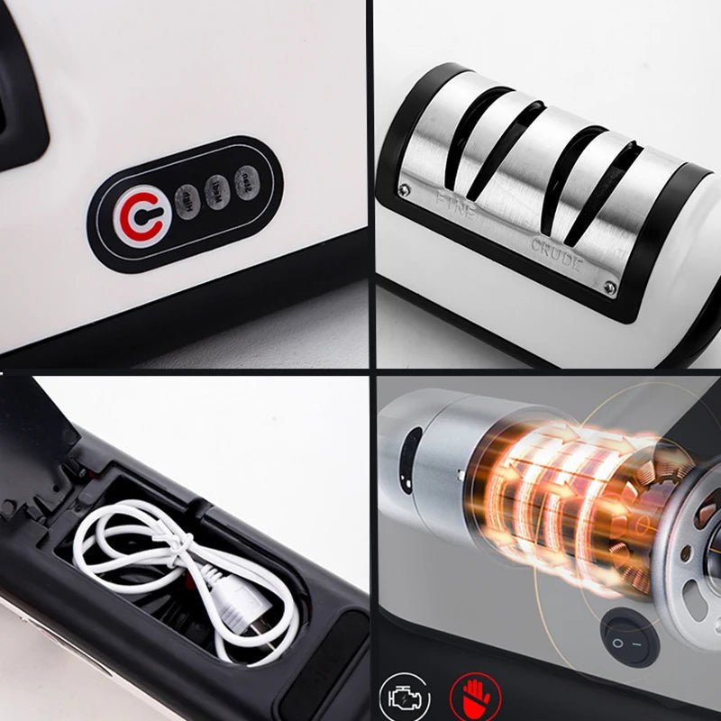 SharpEdge Pro Electric Knife Sharpener with Adjustable Speeds