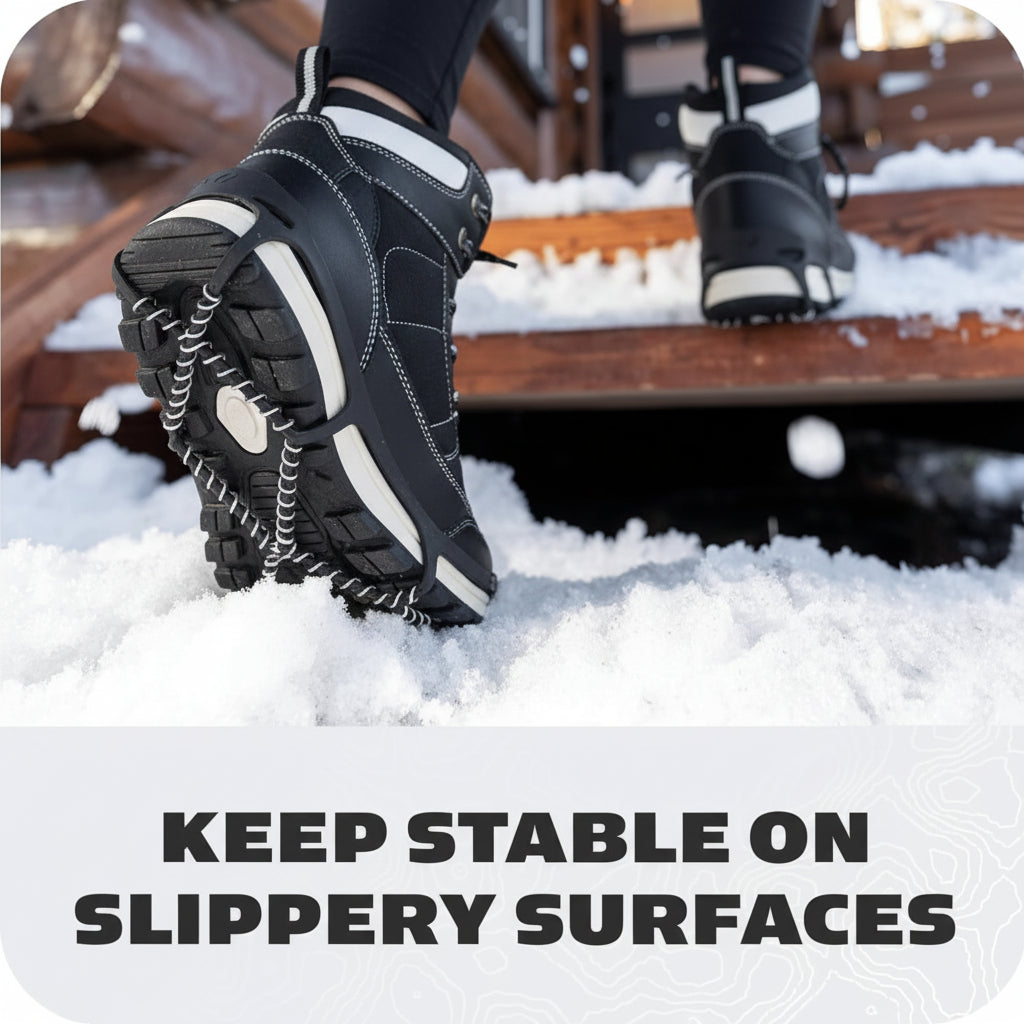 Steel Coil Winter Grip Spikes for Enhanced Safety