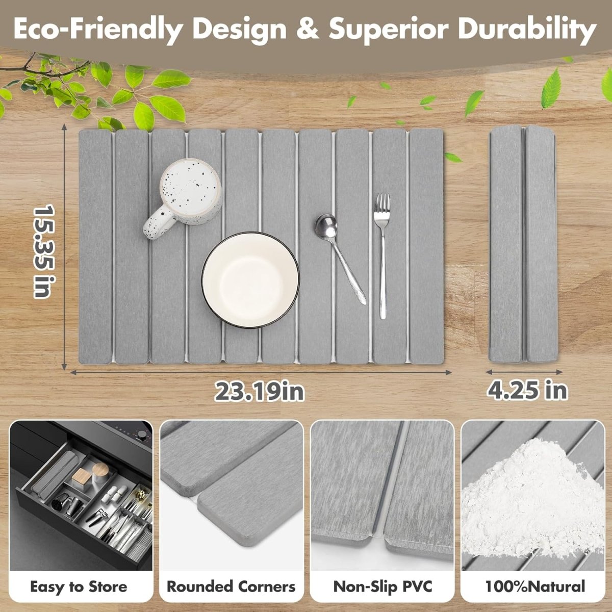 SwiftDry Eco-Friendly Absorbent Mat for Spotless Spaces