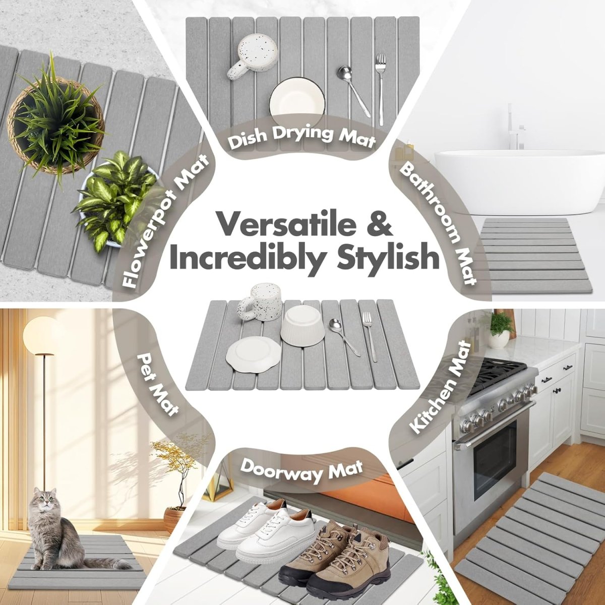 SwiftDry Eco-Friendly Absorbent Mat for Spotless Spaces
