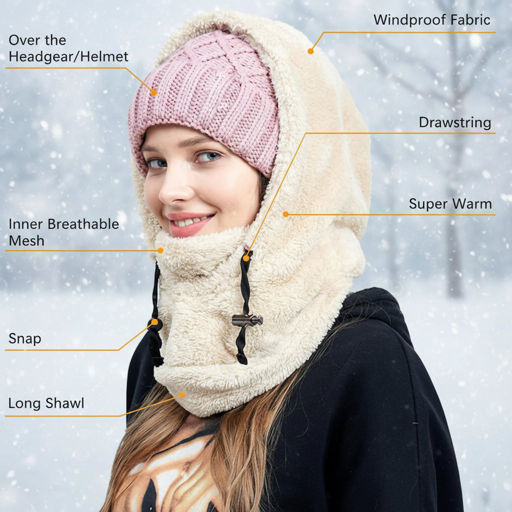 Thermal Fleece Balaclava Mask for Ultimate Winter Protection