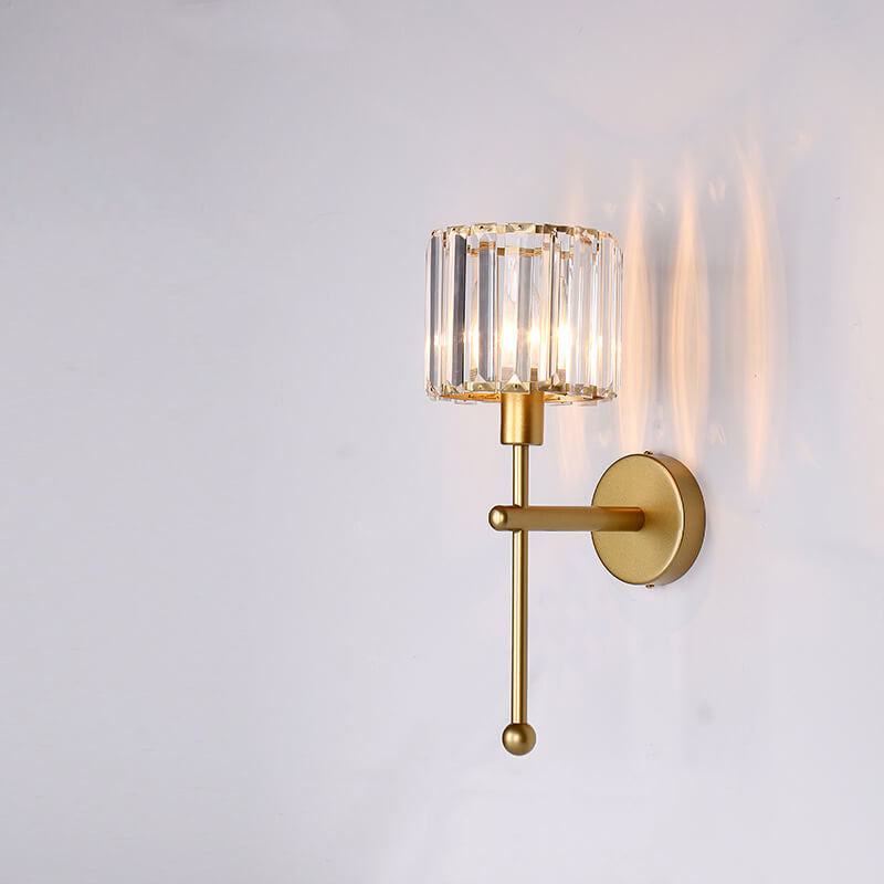 Taavita Light Luxury Crystal Bird Wall Lamp 1-Light Wall Lamp