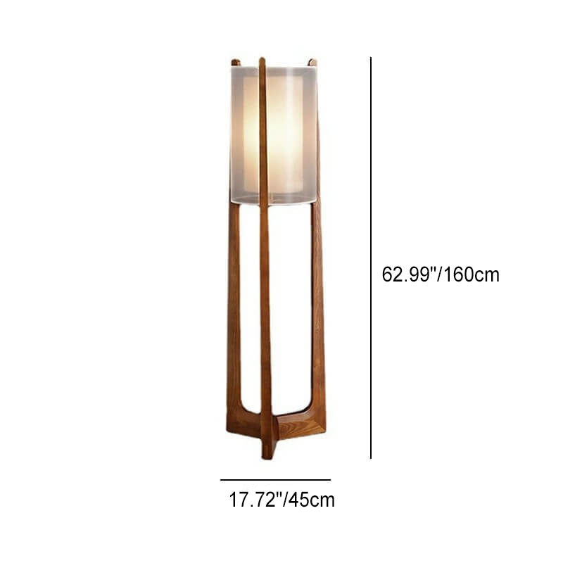 Taavita Glass Flower Stained Glass Dome Floor Lamp with 2 Lights