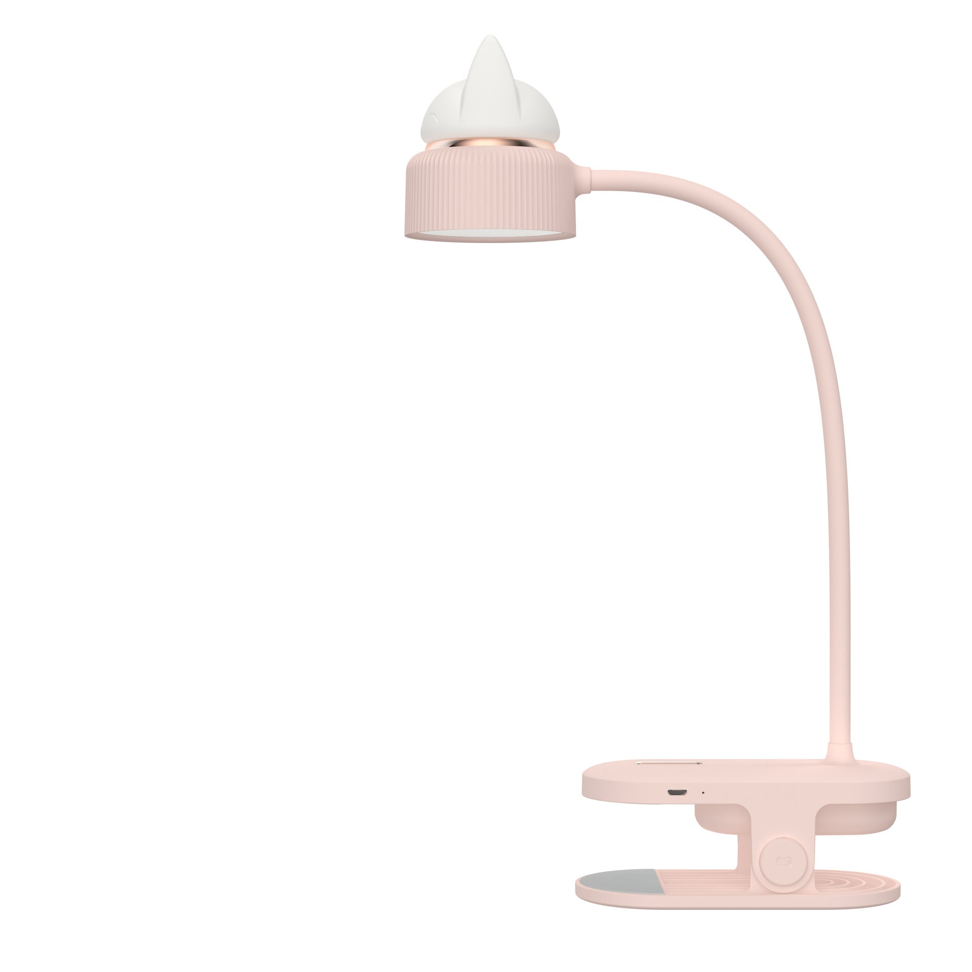 PurrfectGlow Clip-On LED Lamp for Cozy Workspaces