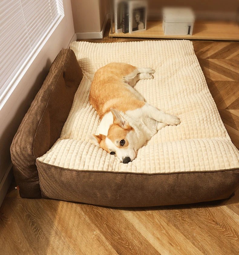 SnuggleSafe Large Pet Bed with Anti-Slip Design for Ultimate Comfort