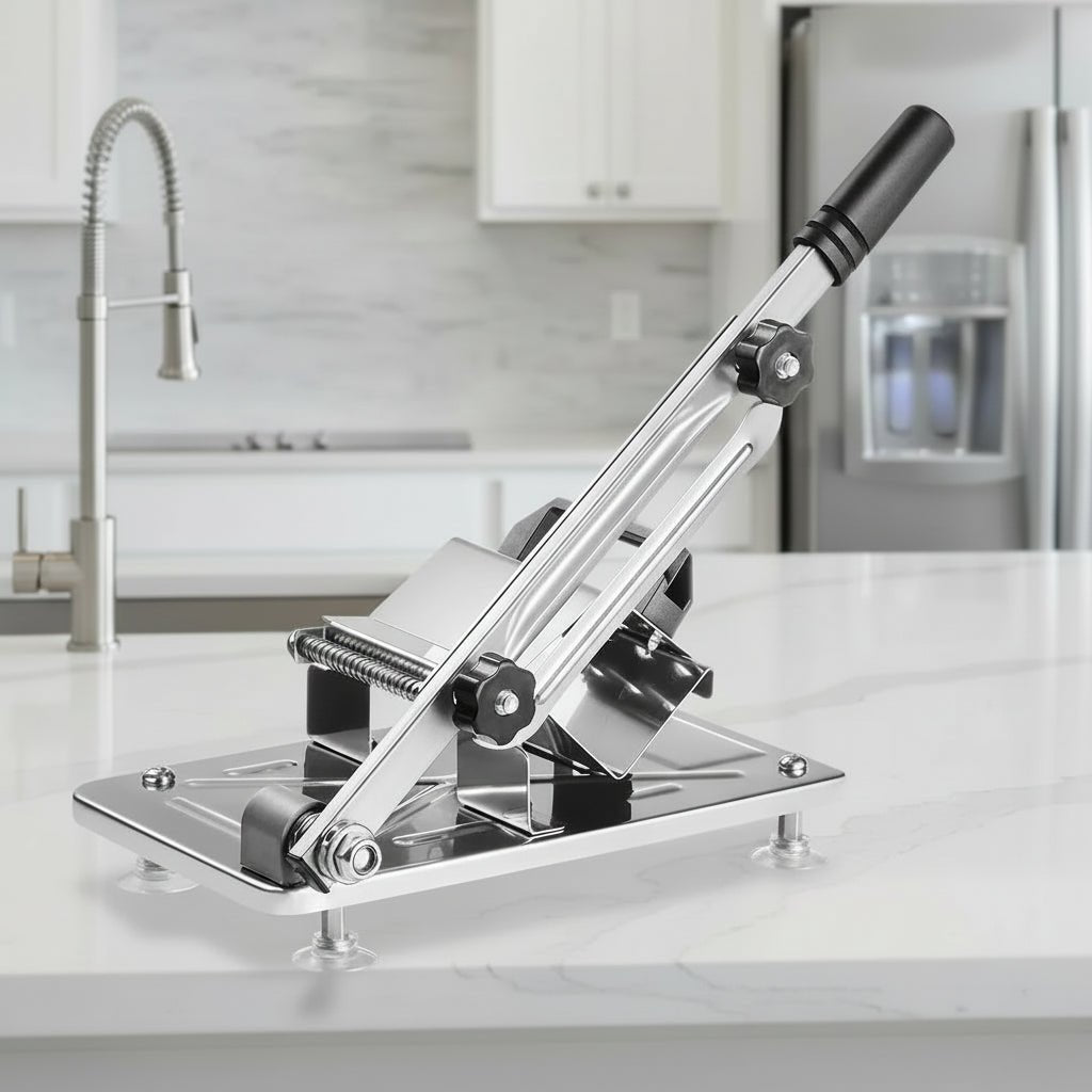PrecisionPro Adjustable Food Slicer for Effortless Meal Prep