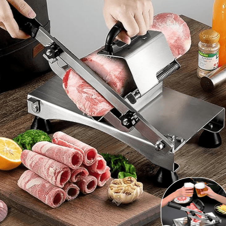 PrecisionPro Adjustable Food Slicer for Effortless Meal Prep
