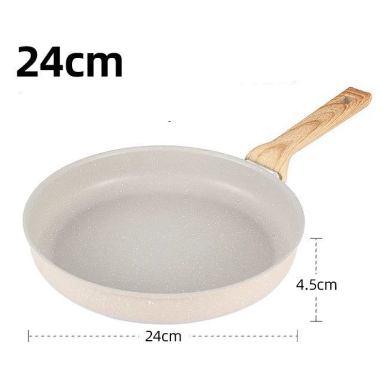 CeramiCook Nonstick Wok and Frying Pan for All Stovetops