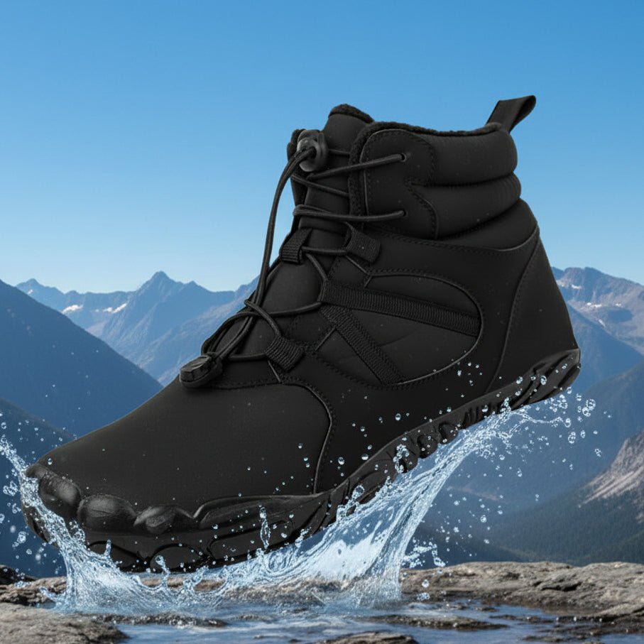 AlpineGuard Waterproof Insulated Hiking Boots for Winter Journeys