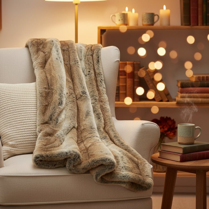 CozyNest Ultra-Soft Throw Blanket for Ultimate Relaxation 135x200 cm