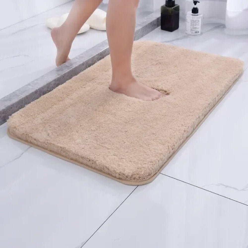 CozyCloud Luxurious Bath Mat with Plush Texture for Your Home