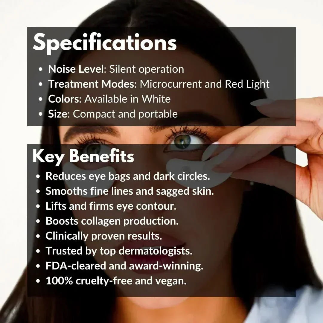 RadiantVision Eye Revitalizer with Red Light and Microcurrent