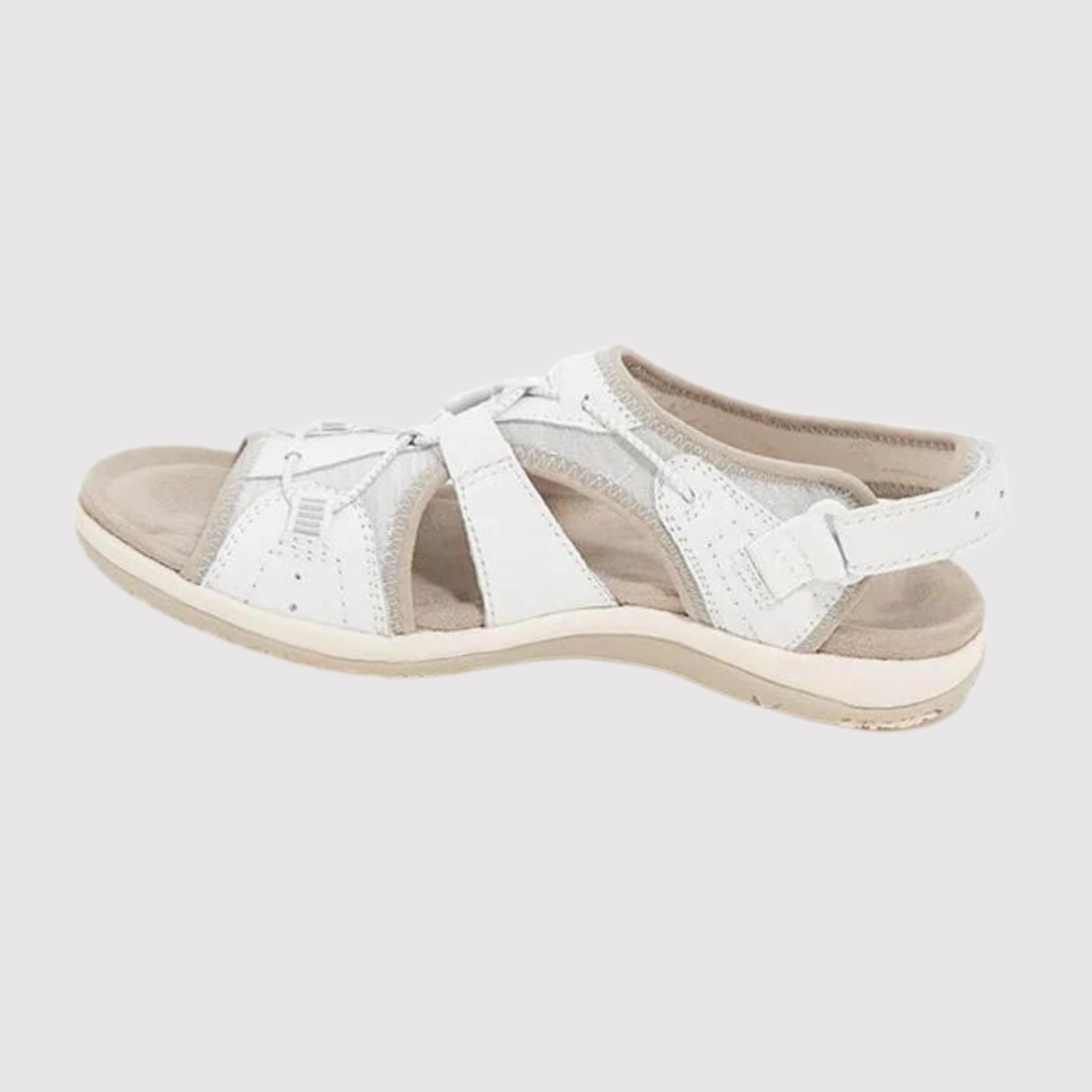 Women’s Orthopedic Adjustable Sandals | Contoured Footbed & Multi-Strap Closure | Non-Slip Rubber Sole | Comfortable Support for Walking and Standing