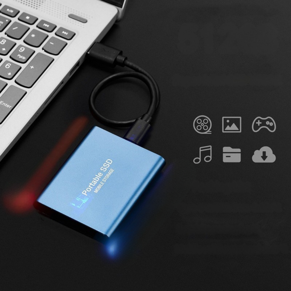 Ultra-Compact 512GB USB-C External Solid State Drive