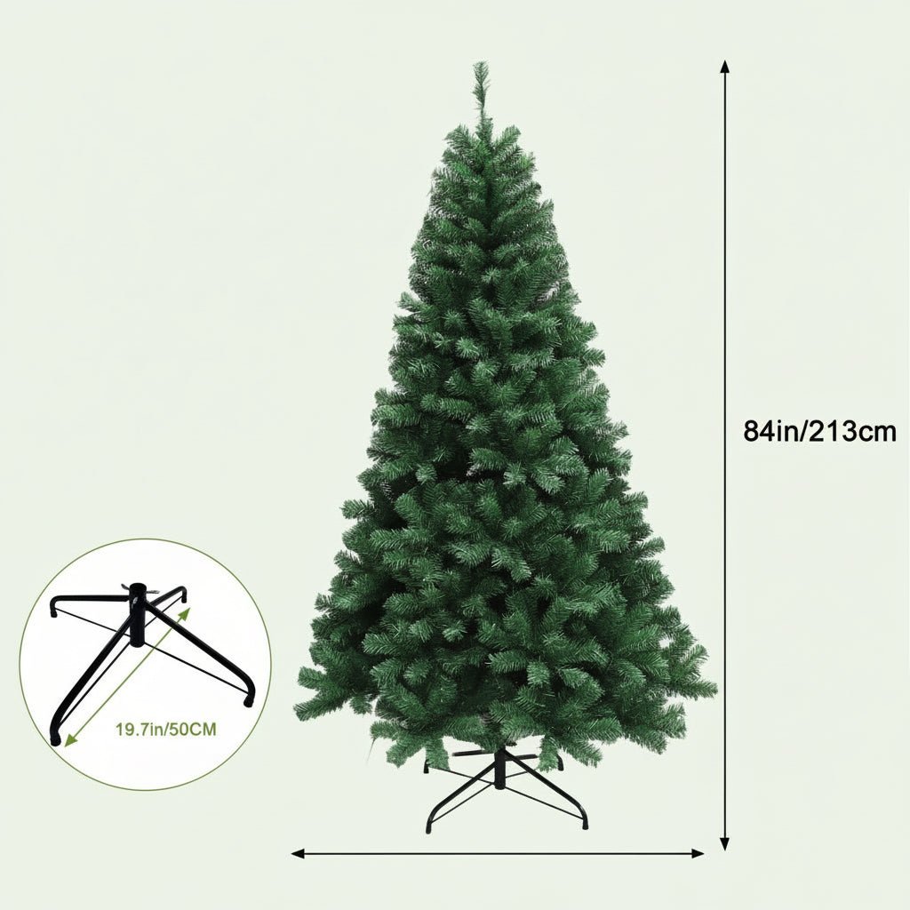 EverGlow LED Holiday Spruce with Eight Dynamic Light Settings