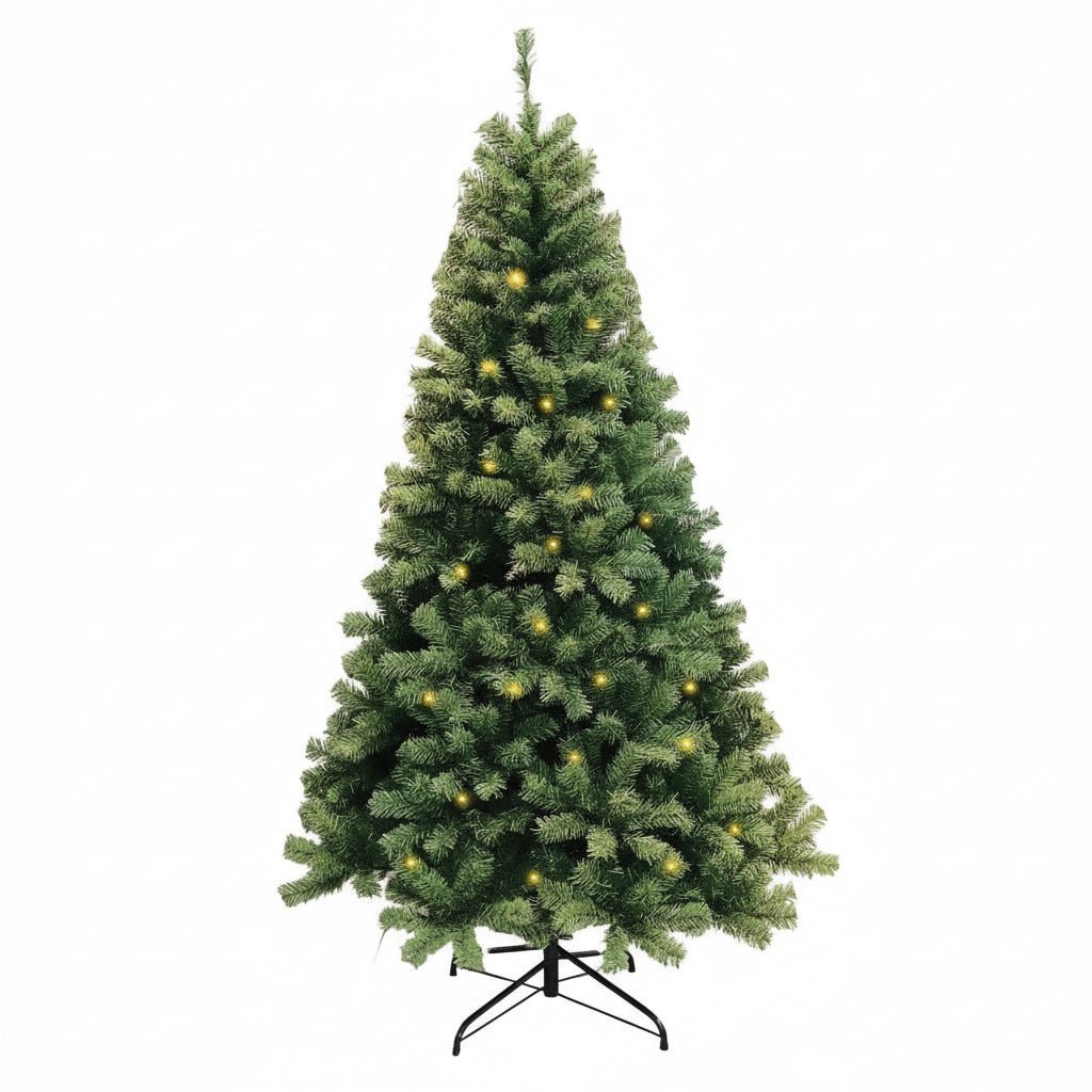 EverGlow LED Holiday Spruce with Eight Dynamic Light Settings