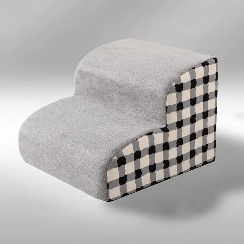 ComfortStep Non-Slip Foam Dog Stairs for Effortless Climbing