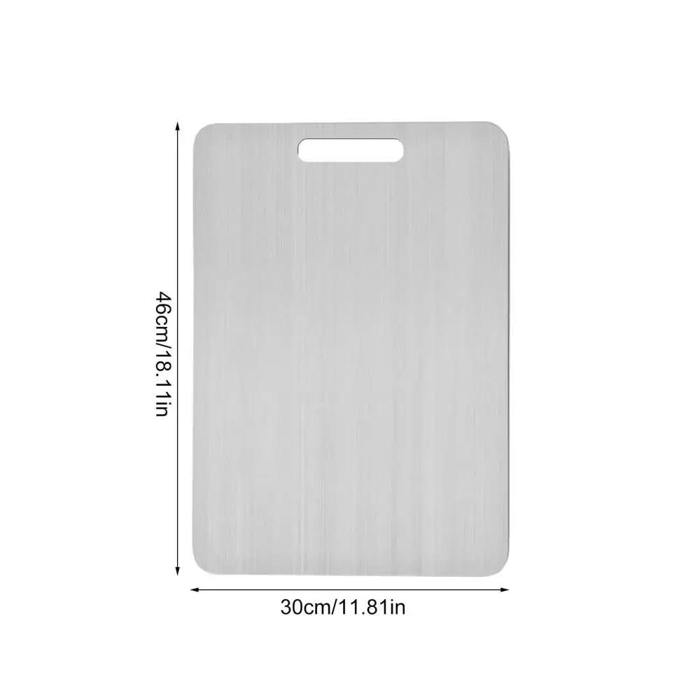 EliteChef Stainless Steel Cutting Board with Odor-Free Design
