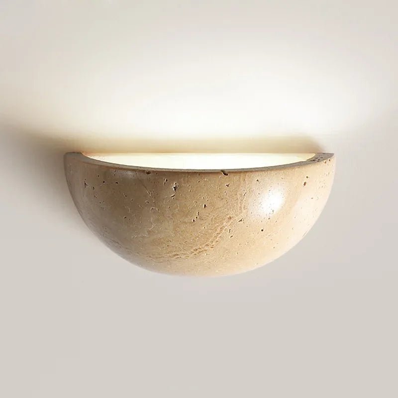 StoneGlow LED Wall Fixture for Ambient Home Illumination