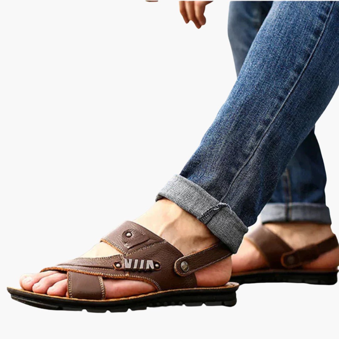 ComfortFlex Adjustable Men's Sandals for Active Lifestyles