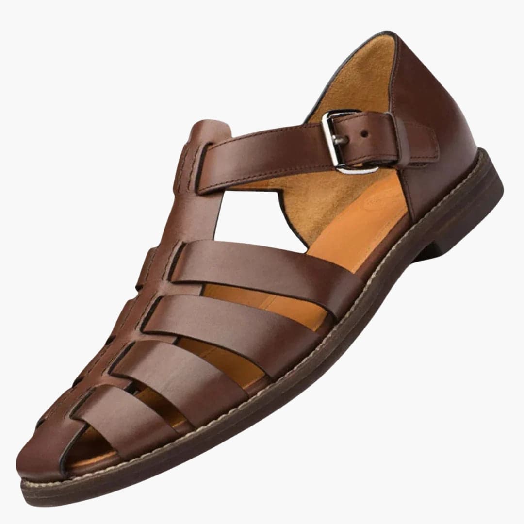 ComfortFit Adjustable Sandals for Men with Secure Buckles