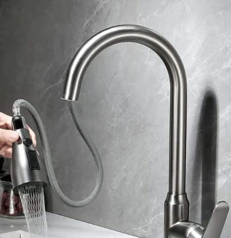 AquaEase Touch Control Kitchen Faucet with Retractable Spray