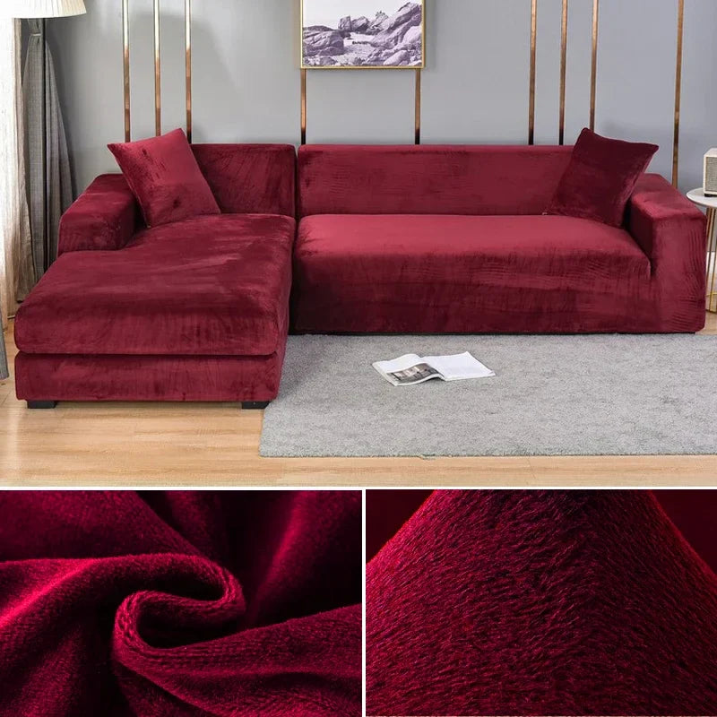 Taavita - High-Quality Stretch Velvet Sofa Covers for Perfect Protection and Fit