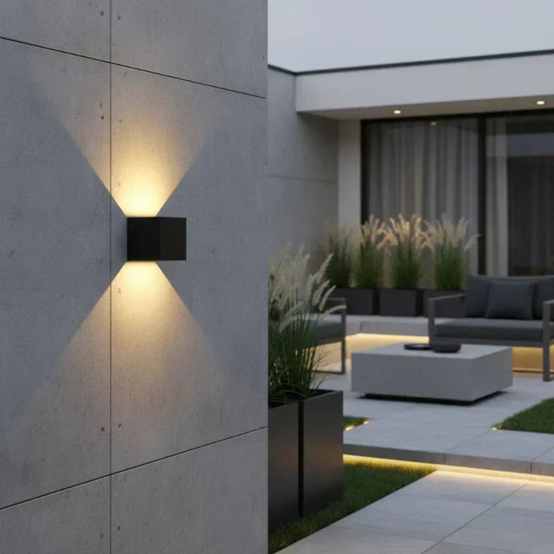 LumenSphere Waterproof LED Wall Fixture with G9 Bulb