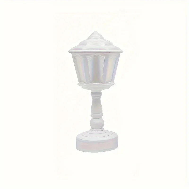 Serene Blossom LED Night Lamp - Modern Battery-Powered Table Light