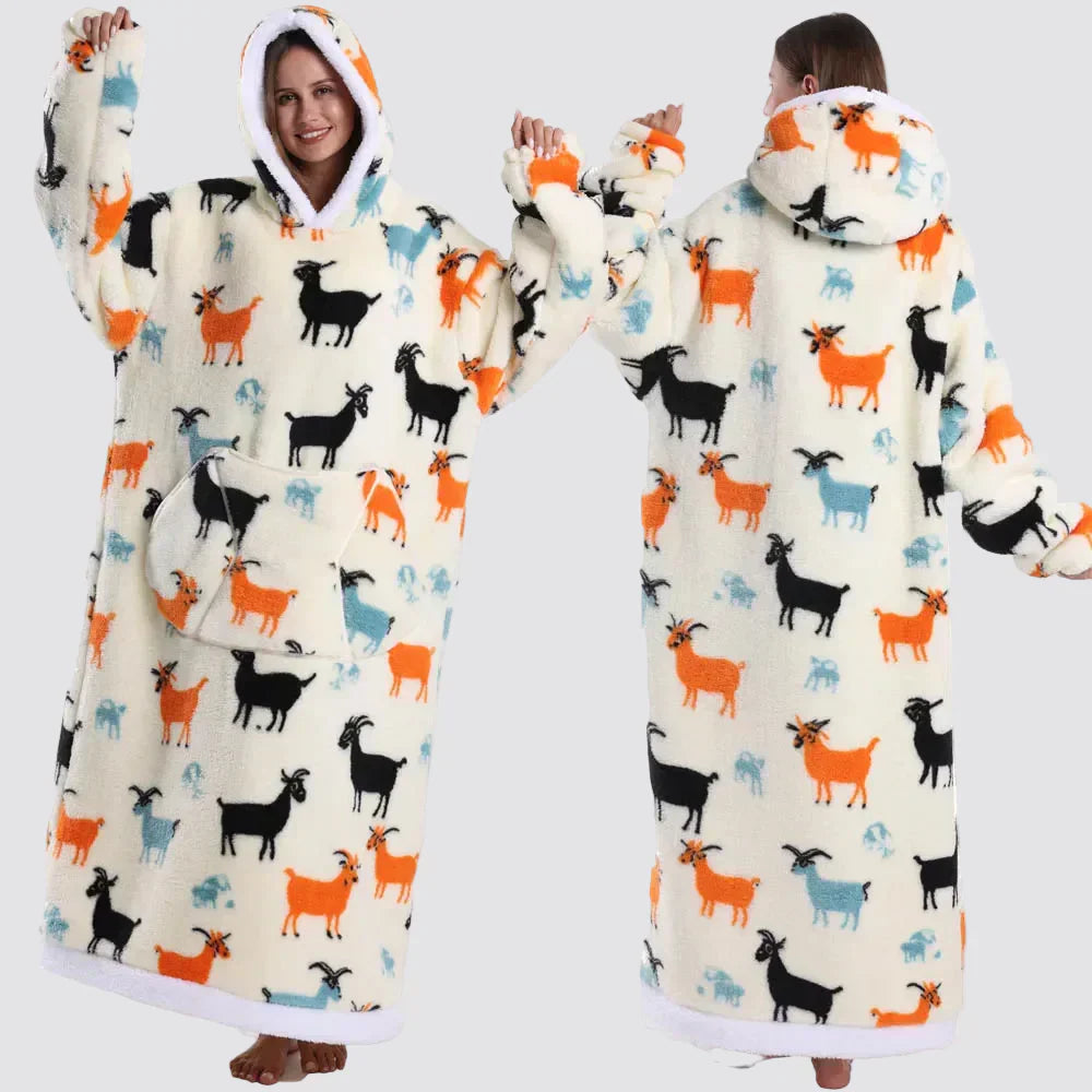 Luxurious Oversized Hoodie Blanket for Ultimate Comfort