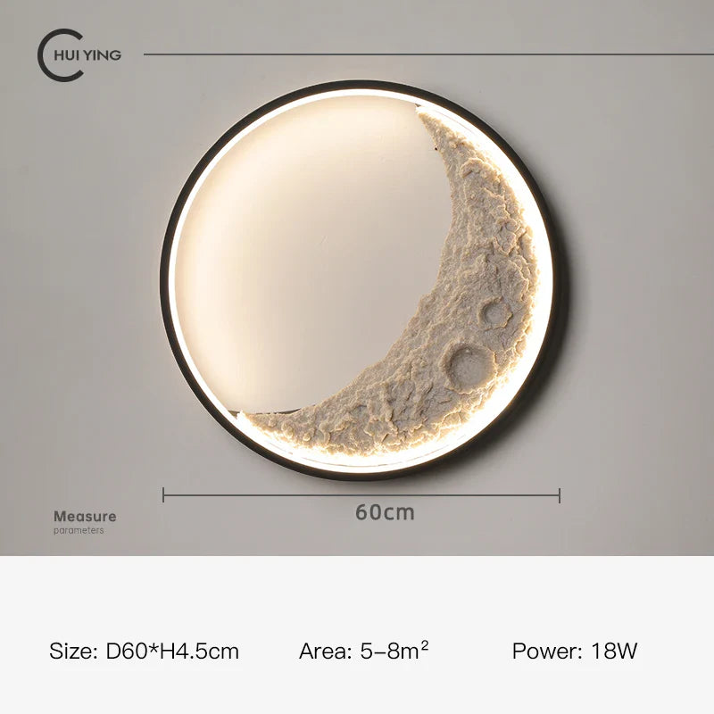 Dimmable Moon Wall Lamp