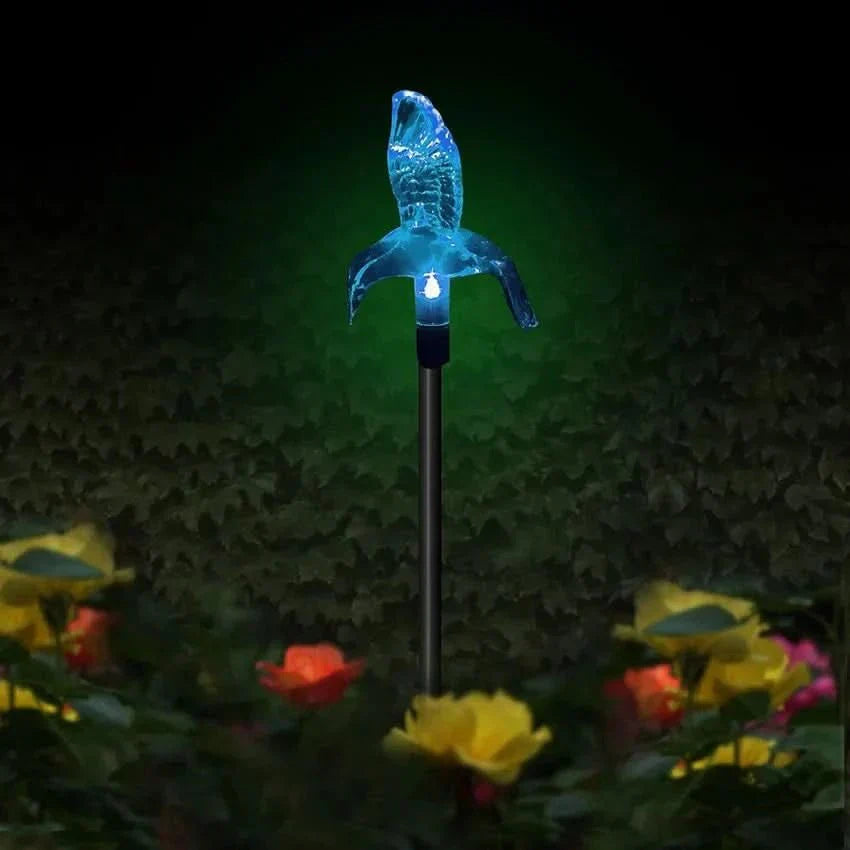 SolarBlossom Butterfly Solar Garden Light for Outdoor Elegance