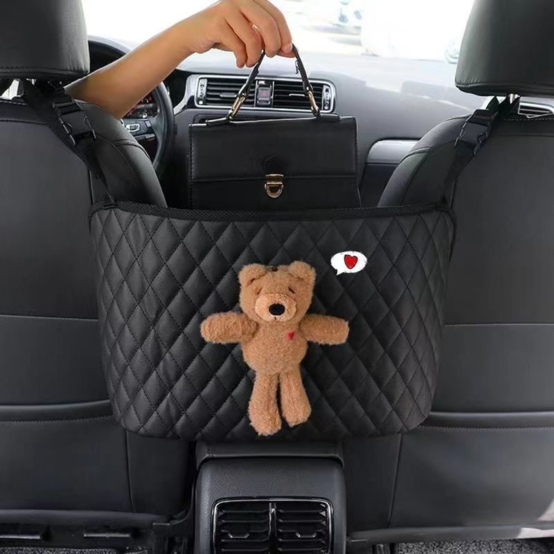 Center Console Car Seat Organizer – Sturdy Storage Solution, Simple Installation