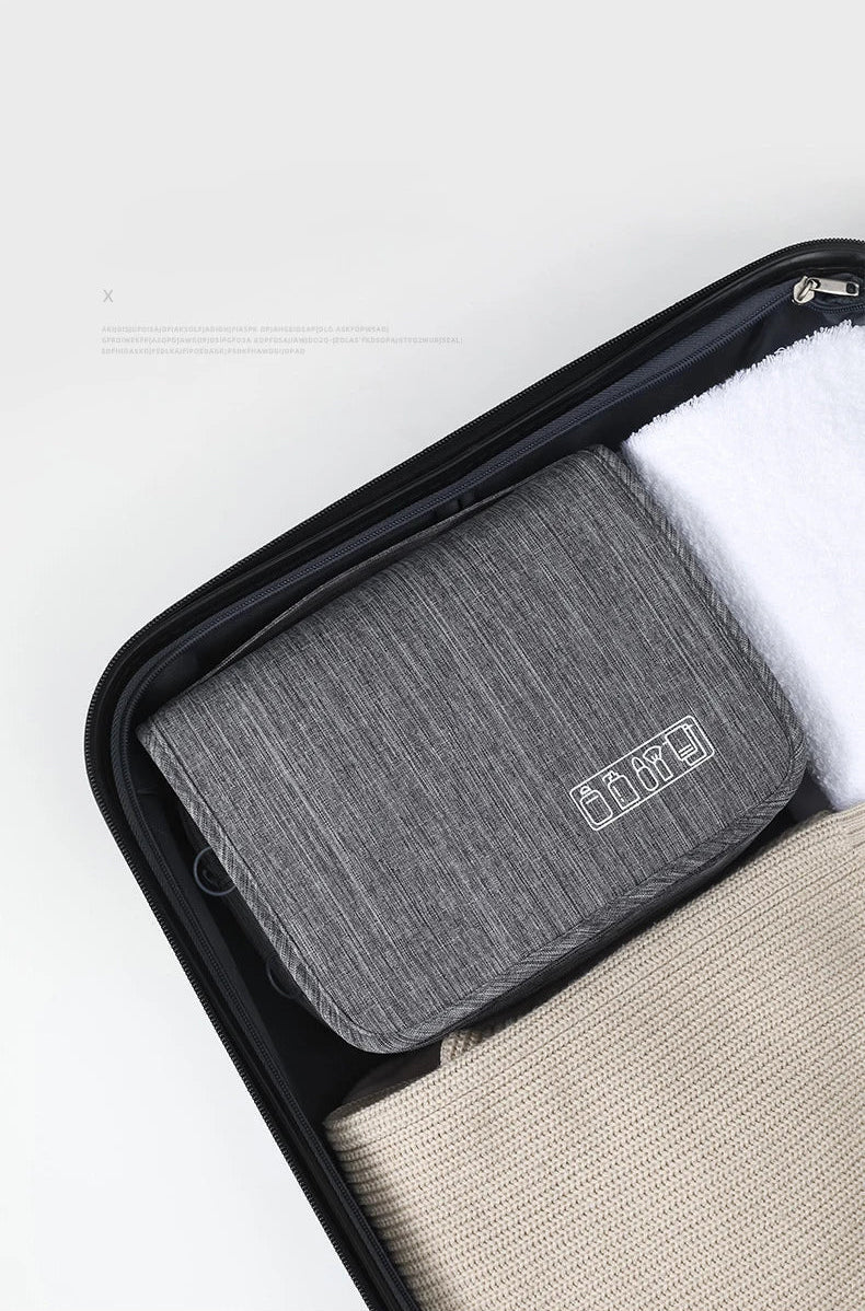 Toiletry Organizer Bag for Men - Hanging Travel Case