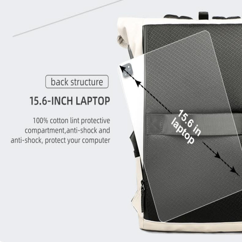 Versatile Expandable Backpack with Laptop Holder and Ample Space