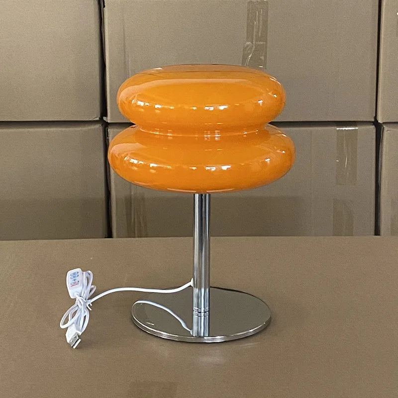 ChromaGlow Adjustable LED Table Lamp for Cozy Living Spaces