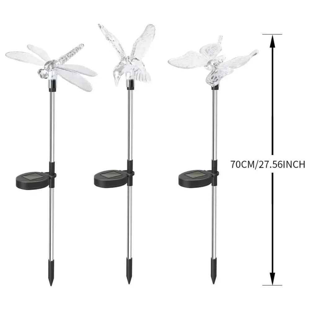 SolarBlossom Butterfly Solar Garden Light for Outdoor Elegance