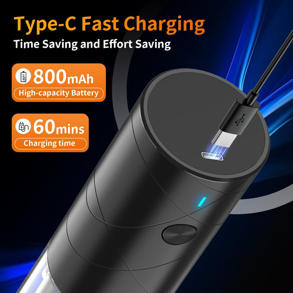 Rechargeable Electric Spice Mill with LED Illumination