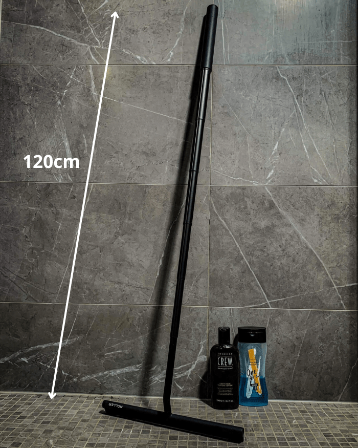 VersaSqueegee Adjustable Shower Cleaner for Crystal Clear Surfaces