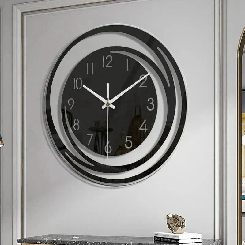 Serenity Wall Clock: Minimalist Acrylic Elegance