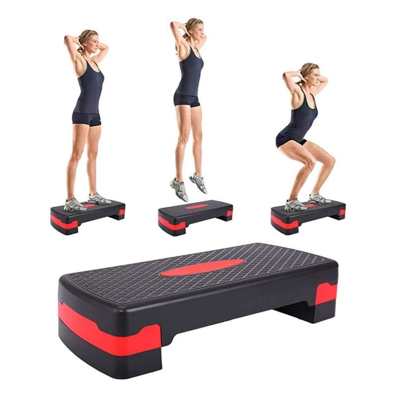 DynamicFit Adjustable Step Platform for Home Exercise