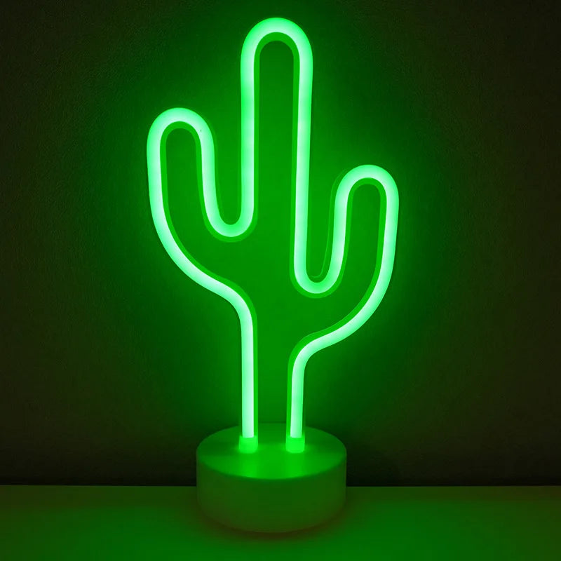 Charming LED Table Lamp with USB & Battery Options for Any Space