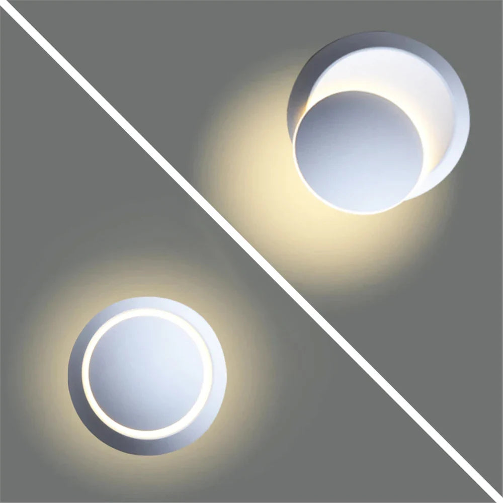 Adjustable Aluminum Wall Lamp – Versatile LED Lighting for Home