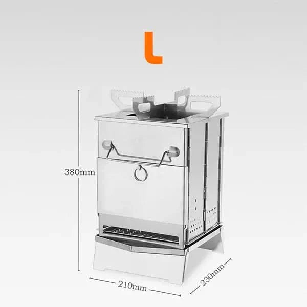 AdventureCook Compact Portable Camping Stove with Carry Bag