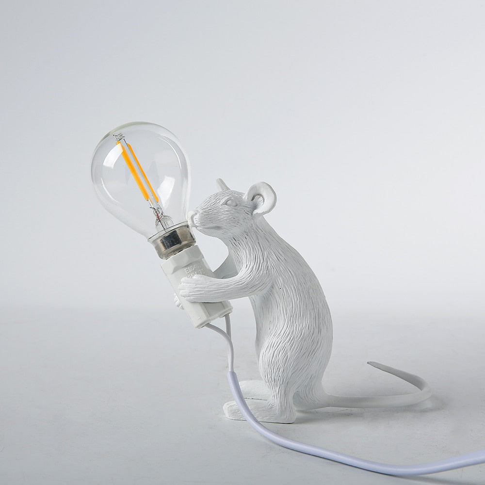 Whimsical Mouse-Inspired Table Lamp for Home Ambiance